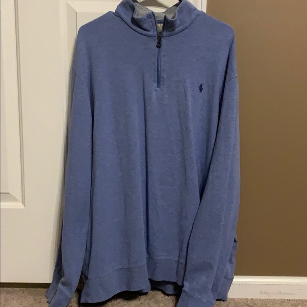 Men’s Polo Half Zip Pullover
